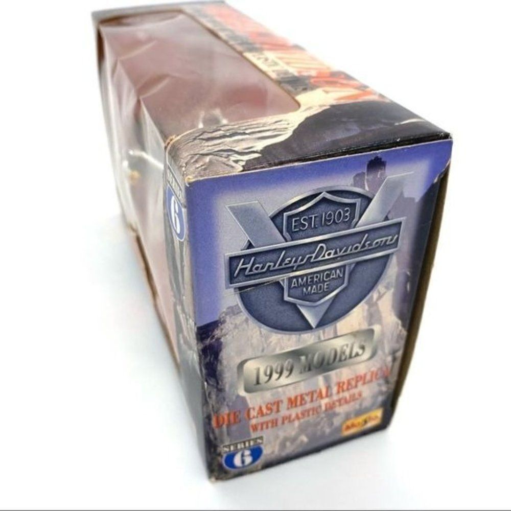 Maisto 1999 Harley Davidson FXSTS Springer Softail Motorcycle Die Cast Series 6 - Picture 8 of 12